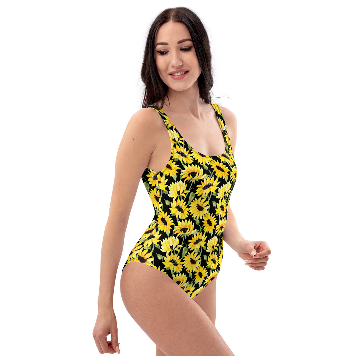 ★LOOPLOOP★ Granny Sunflower Yellow One Piece Swimsuit 5009 MUSINSA | LOOPLOOP [Granny Sunflower_Blue] One-piece swimsuit