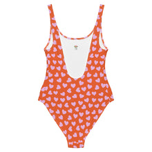 Load image into Gallery viewer, Cute Hearts One-Piece Swimsuit