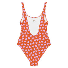 Load image into Gallery viewer, Cute Hearts One-Piece Swimsuit