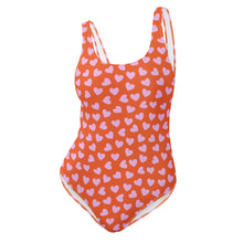 Load image into Gallery viewer, Cute Hearts One-Piece Swimsuit