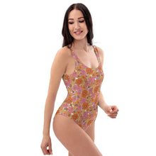 Load image into Gallery viewer, Flower Power One-Piece Swimsuit