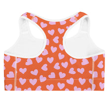 Load image into Gallery viewer, Cute Hearts Sports bra