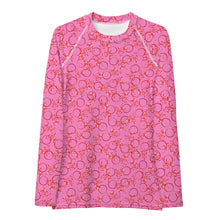 Load image into Gallery viewer, Pink Garland Rash Guard