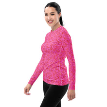 Load image into Gallery viewer, Pink Garland Rash Guard