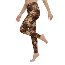 Load image into Gallery viewer, Leopard print high waisted leggings activewear