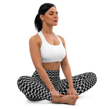 Load image into Gallery viewer, Linked Hearts High Waisted Yoga Leggings