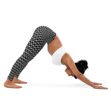 Load image into Gallery viewer, Linked Hearts High Waisted Yoga Leggings