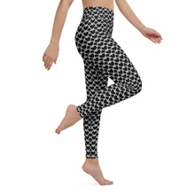 Load image into Gallery viewer, Linked Hearts High Waisted Yoga Leggings