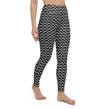 Load image into Gallery viewer, Linked Hearts High Waisted Yoga Leggings