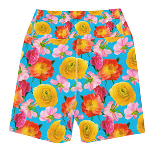 Royal Garden High Waisted Shorts