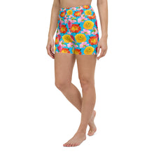 Load image into Gallery viewer, Royal Garden High Waisted Shorts