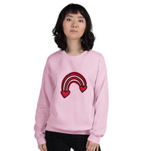 Load image into Gallery viewer, Heart Rainbow Sweatshirt