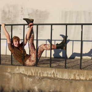 Wild Leopard High Waisted Leggings