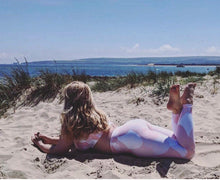 Load image into Gallery viewer, Pink Mermaid Sports bra