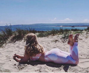 Pink Mermaid Sports bra