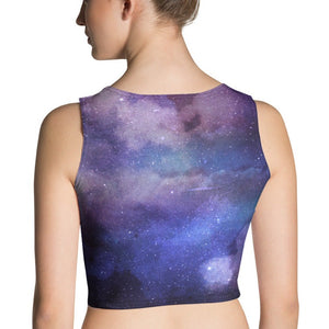 The universe loves you cropped yoga top for women
