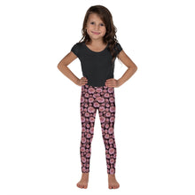 Load image into Gallery viewer, Lula Activewear Childrens Pink Blossom Floral Leggings