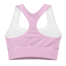 Load image into Gallery viewer, Soft Lilac Longline sports bra