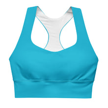 Load image into Gallery viewer, Lula Activewear Electric Blue Longline Sports Bra
