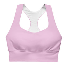 Load image into Gallery viewer, Soft Lilac Longline sports bra