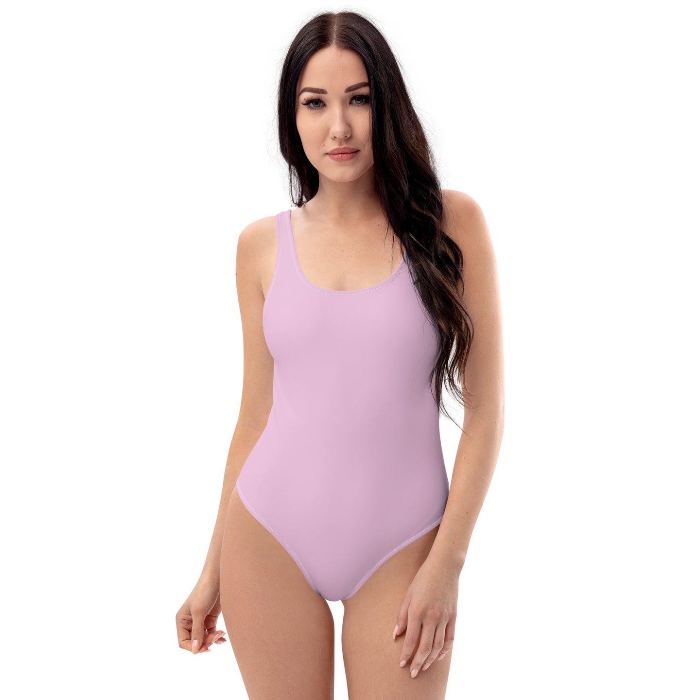 Soft Lilac One-Piece Swimsuit