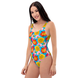 Royal Garden One-Piece Swimsuit