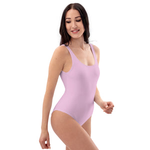 Soft Lilac One-Piece Swimsuit