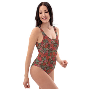 Rose Garden One- Piece Swimsuit