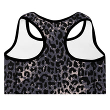 Load image into Gallery viewer, Leopard print sports bra
