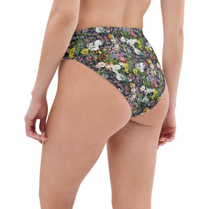 Dark Romantique Recycled high-waisted bikini bottom