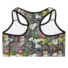 Load image into Gallery viewer, Floral Yoga Bra