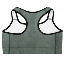 Load image into Gallery viewer, Green Marble Sports bra