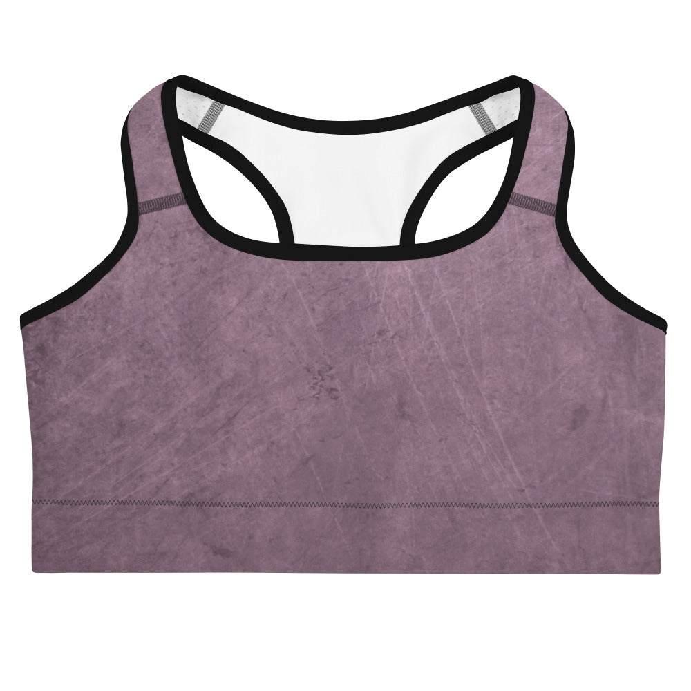Grape Marble Sports bra