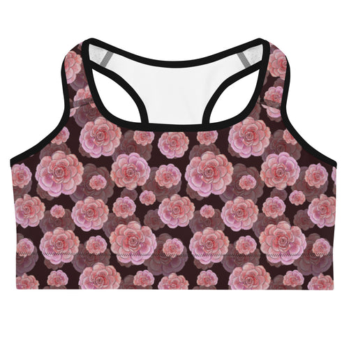 Pink Blossom Sports bra