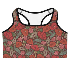 Rose Garden Yoga Sports Bra