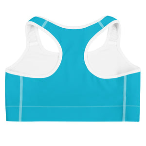 Electric Blue Sports bra