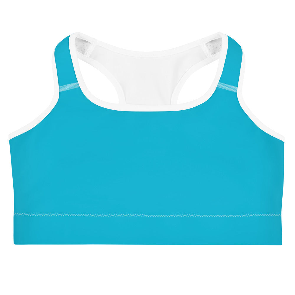 Electric Blue Sports bra