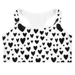 Hearts Sports bra