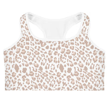 Load image into Gallery viewer, Nude Leopard Sports bra