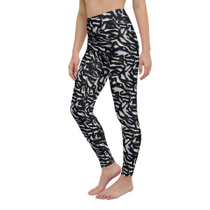 Sapphire Zebra High Waisted Leggings