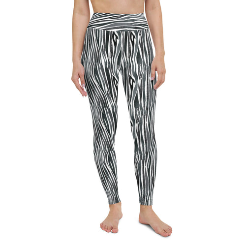 Zebra High Waisted Leggings