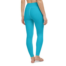Load image into Gallery viewer, Lula Activewear Electric Blue High Waisted Yoga Leggings