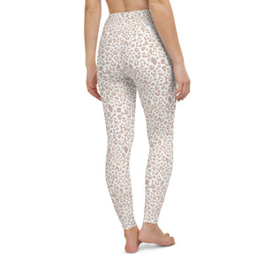 Nude Leopard High Waisted Leggings