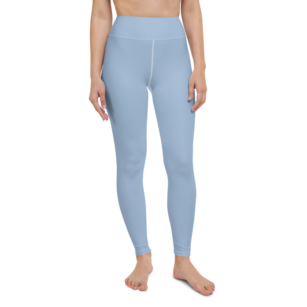 Lula Activewear Powder Blue High Waisted Yoga Leggings
