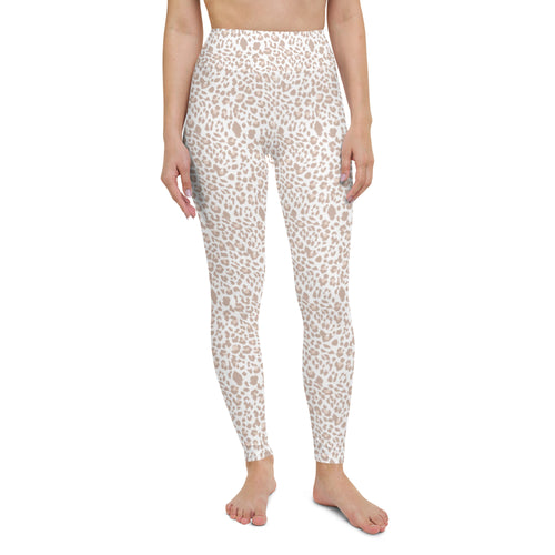 Nude Leopard High Waisted Leggings