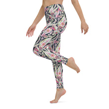 Load image into Gallery viewer, Lula Activewear Black Paisley High Waisted Yoga Leggings