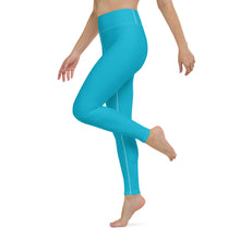 Load image into Gallery viewer, Lula Activewear Electric Blue High Waisted Yoga Leggings
