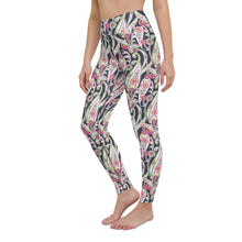 Load image into Gallery viewer, Lula Activewear Black Paisley High Waisted Yoga Leggings