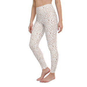 Nude Leopard High Waisted Leggings
