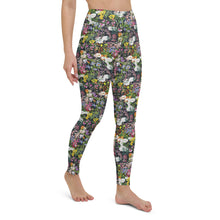 Load image into Gallery viewer, Floral yoga leggings for women